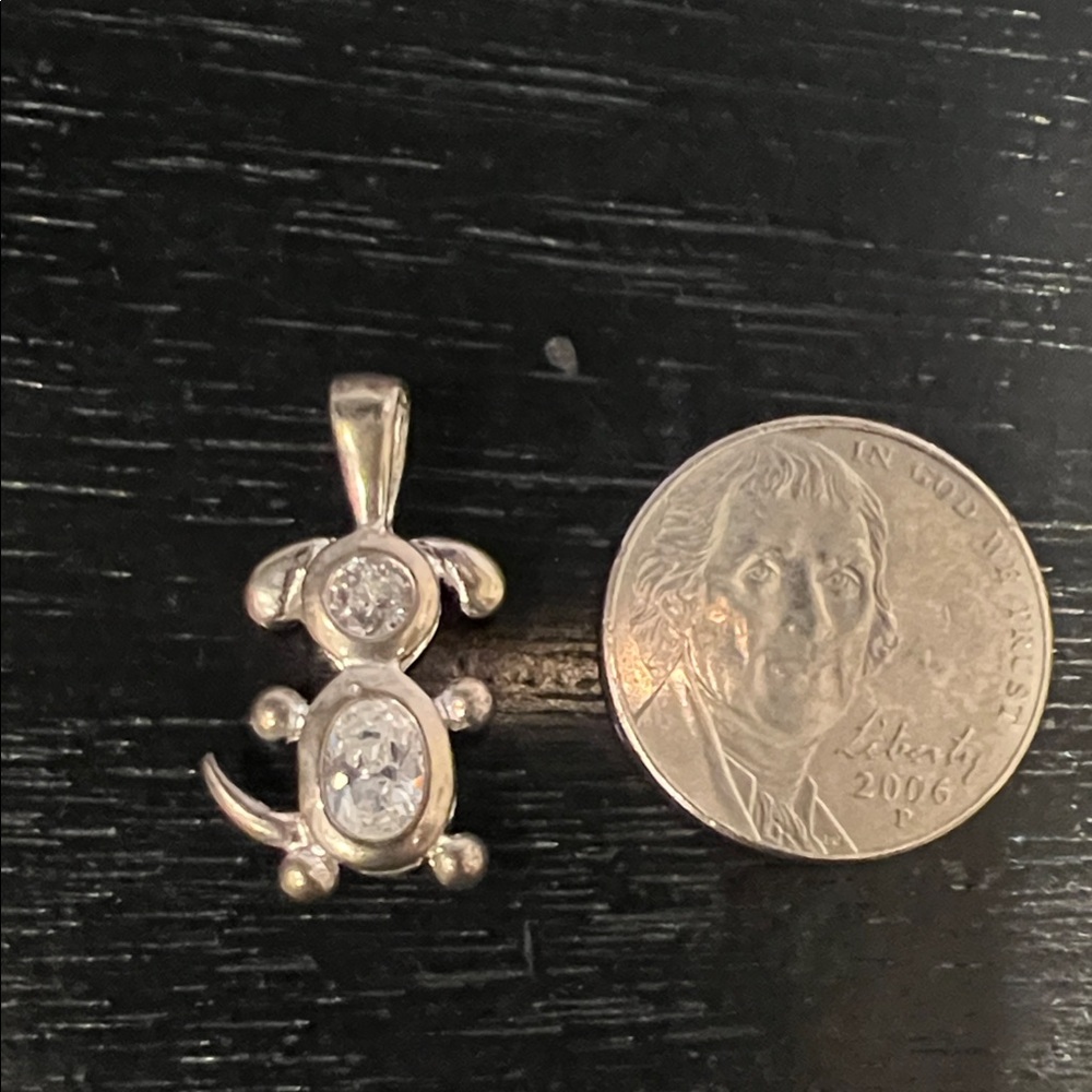 Silver Dog Pendant